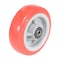 Vestil Polypropylene Wheel 6x2 Red/White WHL-PP-6X2 - alternate 1
